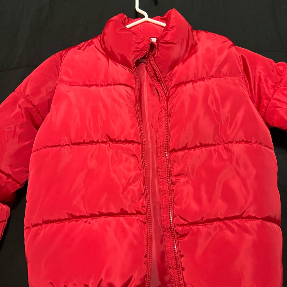 Red Puffer Jacket - Picture 2 of 3
